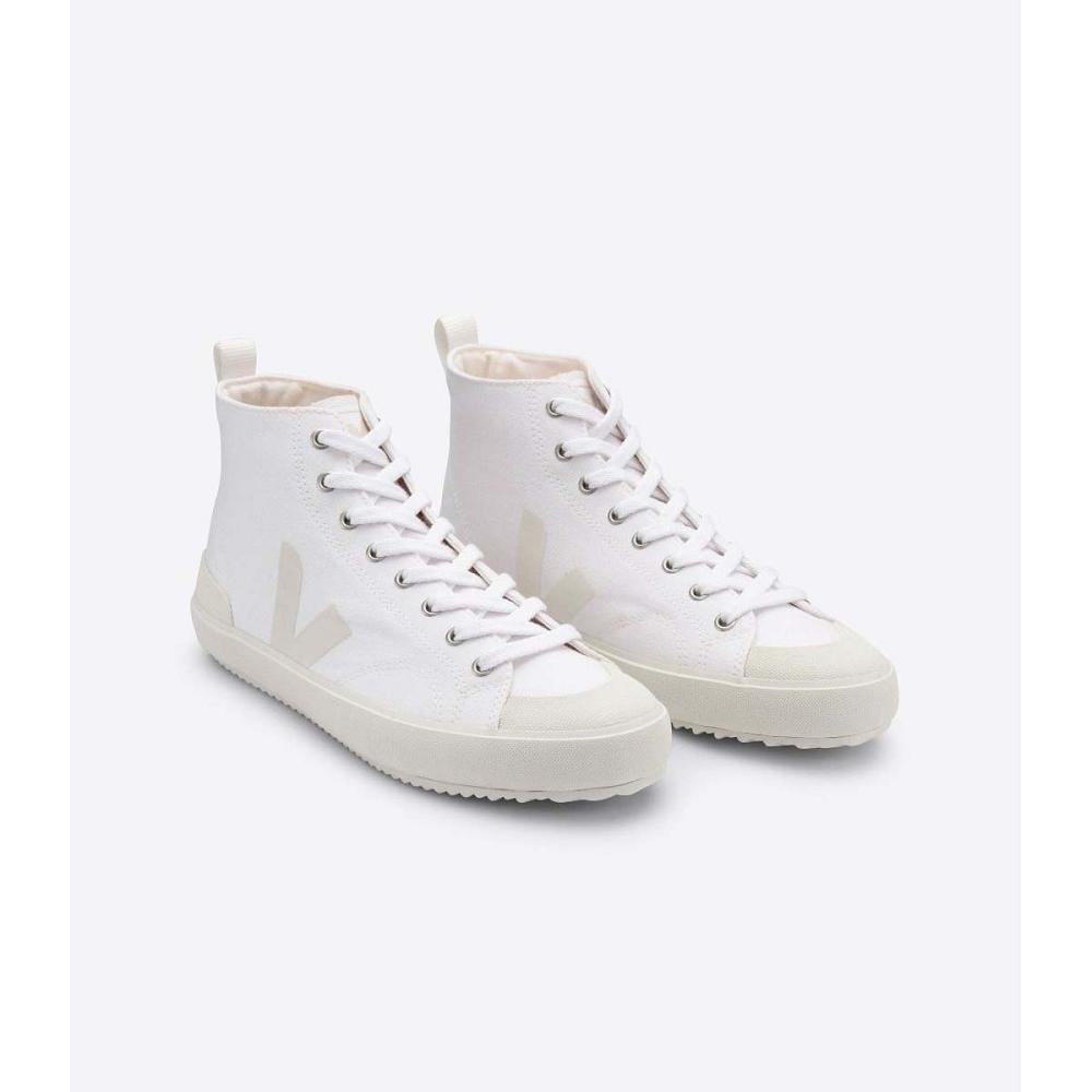 Veja NOVA HIGH TOP CANVAS PIERRE Hoog Heren Wit | NL 103FDN